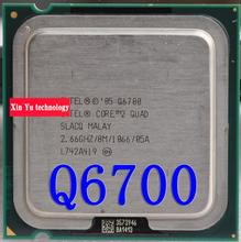 Lifetime warranty Core 2 Quad Q6700 2.66GHz 8M Four nuclear threads desktop processors CPU Socket LGA 775 pin Computer
