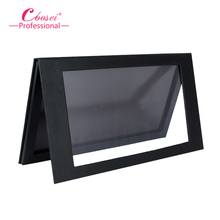 Black Large Empty, Magnetic Eyeshadow Palette,Professional Naked Makeup Stroage,Private Label Blank Pattern,Fill 18*36mm pans