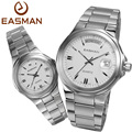 EASMAN a Pair Watches Couple Lovers Fashion Casual Calendar Waterproof Quartz WatchGift For Lovers Laides Mens