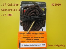Free shipping Cleaning 24010 .17 cal. Centerfire & .17 HMR Rifle Snake Guns Sling Cleaner Tactical Hunting Shooting