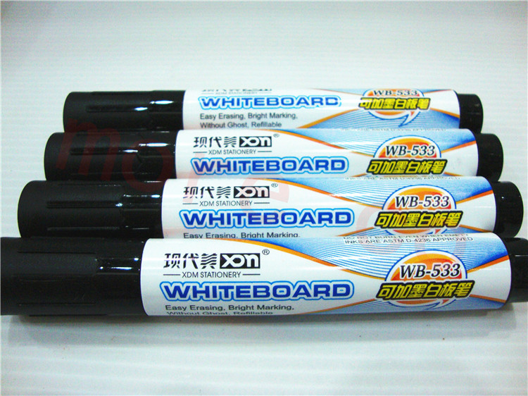 018/business office easy to wipe erasable whiteboard pen / stylus book / pen water-based display boards