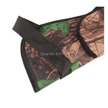 OneTigris Portable Camo Archery Arrow Quiver Holder Bow BACK SIDE QUIVER Shoulder Bag Pouch Bow Arrow