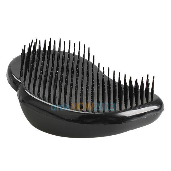 Head Scalp Massager Hair Brushes Hairbrushes Hair Brush Comb Hot Black CLSL