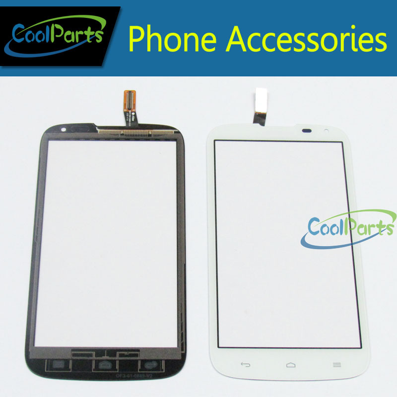 1PC Lot Touch Screen For Huawei C8815 G610 Digitizer Front Glass Replacement Black White Color Free