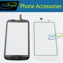 1PC/Lot Touch Screen For Huawei C8815 G610 Digitizer Front Glass Replacement Black White Color Free Shipping