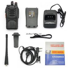 1set Handheld Walkie Talkie for Pofung BF 888S UHF 400 470 MHz Radio Two 2 way