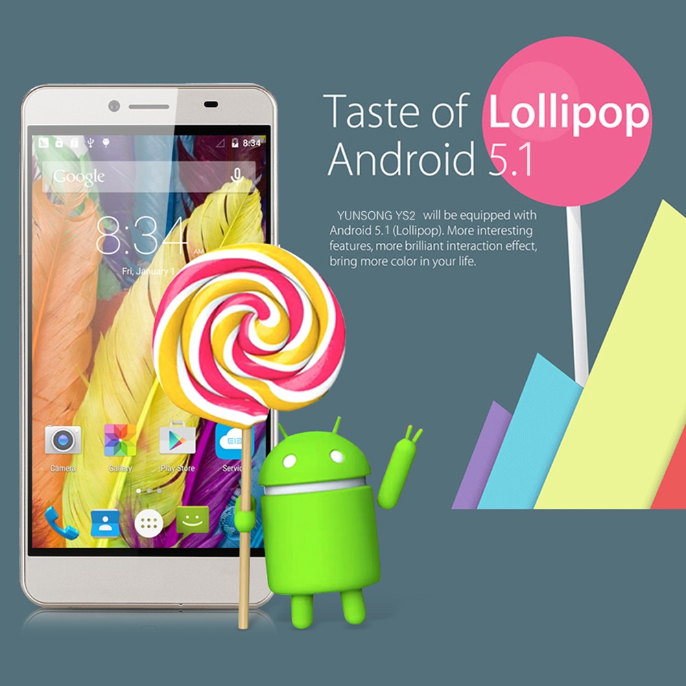 YUNSONG YS2 5.5inch Smartphone Android5.1 telephone MTK6580 Quad Core Cell Phone 512MB RAM 4GB Dual Sim 8MP Camera Mobile Phone YUNSONG YS2 5.5inch Smartphone Android5.1 telephone MTK6580 Quad Core Cell Phone 512MB RAM 4GB Dual Sim 8MP Camera Mobile Phone