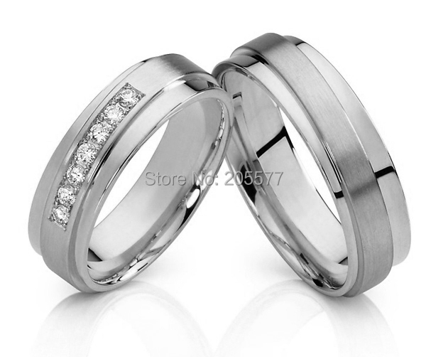 platinum matching wedding rings