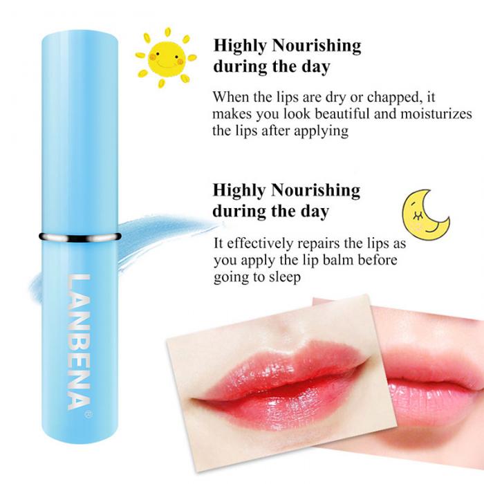 Hyaluronic Acid Lip Balm Moisturizing Nourishing Long Lasting Repairing