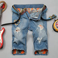 Men s Denim Shorts Brand 2016 Casual Man Shorts Summer Style Short Trousers Blue bermuda masculina