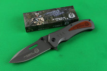 Envío gratis nuevo OEM Strider F72 plegable que acampa cuchillos de bolsillo del cuchillo de caza herramienta mano 440 57HRC envío gratis lámina de titanio