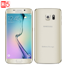 Original Samsung Galaxy S6 Edge G925F Unlock Octa Core 3GB RAM 32GB ROM WCDMA LTE 16MP