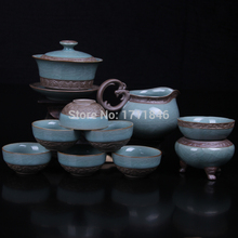 Home Supplies Coffee Tea Sets Teapot Set with Gaiwan Drinkware Porcelain Coffee Tea Sets