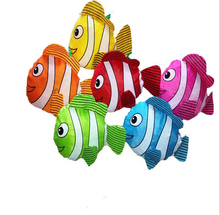 1pcs Fish Polyester Shopping Bag Foldable Bag Handle Bag in Many Colors Available Folding Bags