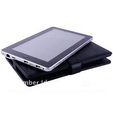 Black USB Keyboard Leather Case for 10.1″ Ampe A10 Deluxe Window N101 DualCore Tablet Free Shipping