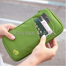 HOT 2104 NEW WELL Travel Passport ID Card Key Hand Zipper Case Bag Pouch Wallet Clutch Bag wholesale