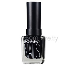 Black Color Matt Dull Polish Nail Enamel Nail Art Polish #15