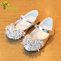 J Ghee 2017 Fashion Girls Shoes Kids Single Shoes Shiny Rhinestone Sequins Children s Sneakers Casual