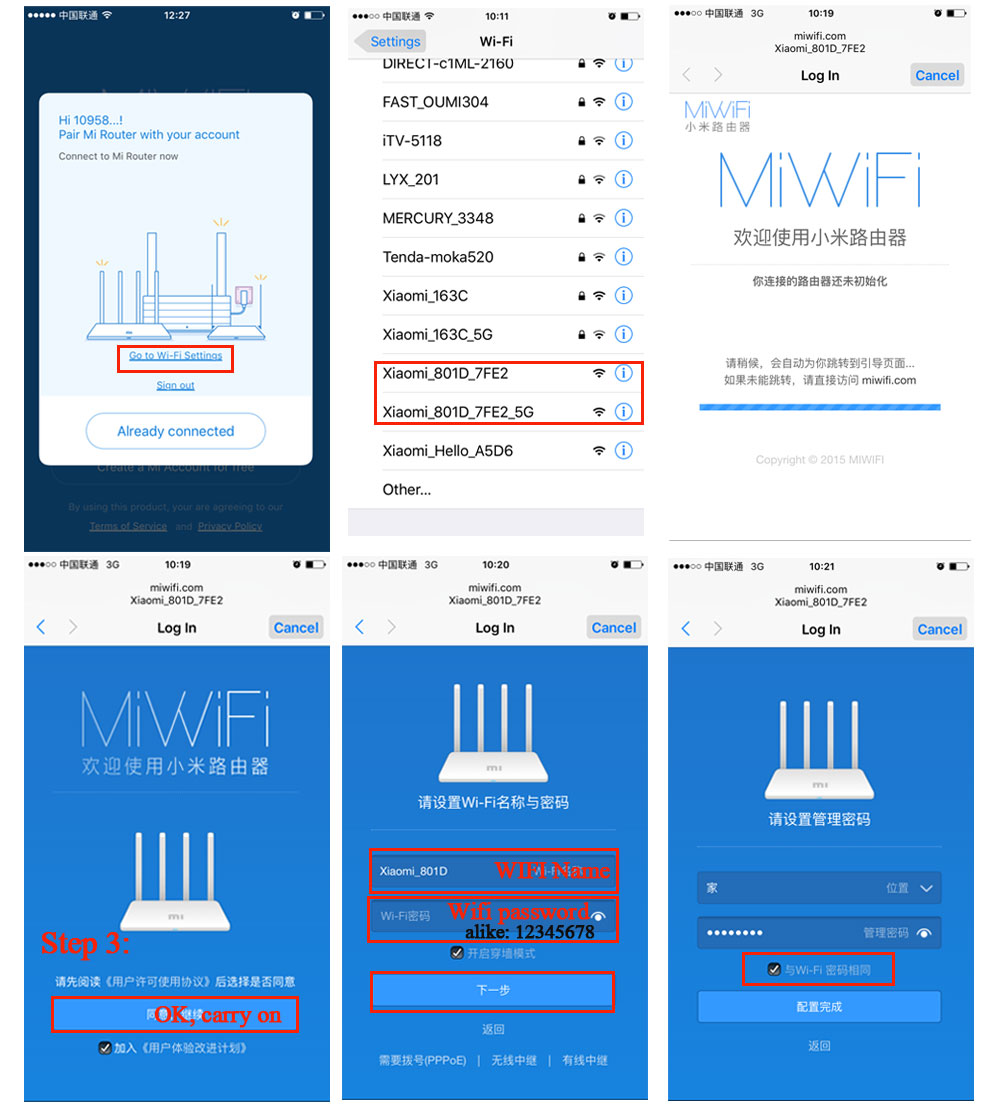 Original Xiaomi Mi WIFI Router 3 CPU MT7620A 2.4G5G WiFi Roteador Dual band 4 antenna APP Control 1167Mbps app (2)