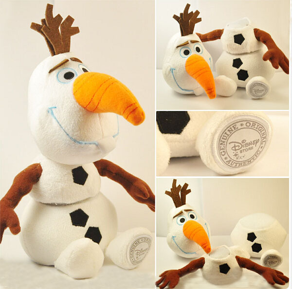 Olaf Demountable 30CM Doll Elsa Princess's Funny Friend Cartoon Stuffed Plush Olaf Toys Snowman Kids Birthday Gifts Doll #Z