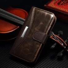 S4 Fashion Business Luxury Classic Flip Case for Samsung Galaxy S3 I9500 S IV with metal Cover Wallet Stand with Card Holder