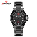 LONGBO Brand Men Stainless Steel Quartz Watch Analog 2016 Men s Military Waterproof Calendar Wristwatch Relogio