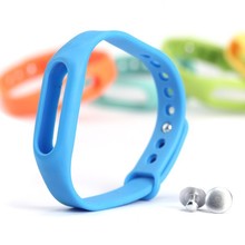 Colorful Replacement Silicone For Xiaomi Miband Bracelet Wrist Strap For Xiaomi Smart Band Watch Band 7 Colors