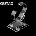 Clear Acrylic Watch Display Holder Stand Rack Showcase Tool Transparent Wristwatch Lightweight Stand Case