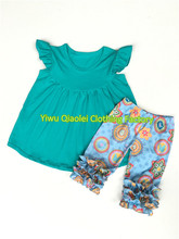 20sets 1 lot Mint Flutter Top and matching icing shorts