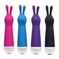 Cute Bunny 7 Strong Vibrating Mode Massager Vibrators With LED Light For Woman G Sport and
