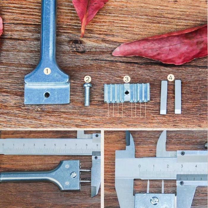 Магнитная пряжка монтажный инструмент Кожа DIY ремесло Регулируемая прочная