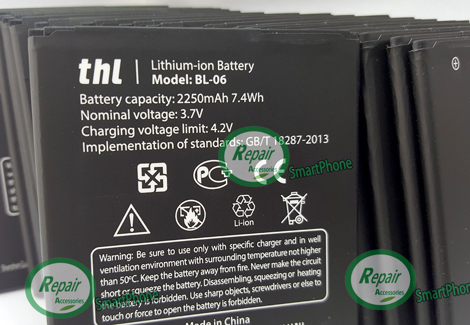 THL T6s T6 PRO Battery Brand New High Quality Original 2250mAh Lithium ion Battery Replacement For