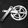 Cycling 46T Crankset Vintage Fixed Gear Bike 2015 aluminium alloy Bicycle chainwheel LASCO FG03 road bike