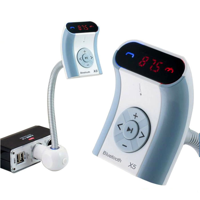 New LCD Bluetooth Car Kit Handsfree with Mic Support MP3 FM Transmitter TF Card USB Charger for iPhone 5S 6 6 Plus & All Mobile New LCD Bluetooth Car Kit Handsfree with Mic Support MP3 FM Transmitter TF Card USB Charger for iPhone 5S 6 6 Plus & All Mobile