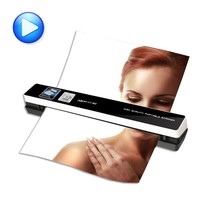 portable scanner TSN480 automatic feeding HD1200 High speed A4 file certificate scanning Mobile phone connection send 8G TF card