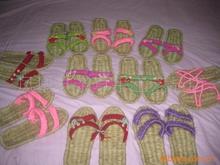 Caters to couples slippers sandals hemp shoes hemp slippers crochet slippers