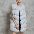 New 2016 Winter Warm Fashion Women Thick Coat Fur Vest High Grade Faux Fur Coat Fox