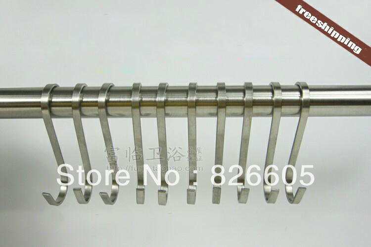 Kitchen Pot Hanging Rail 10 x s hooks kitchen pot pan hanging storage flat hanger Kitchen Pot Hanging Rail 10 x s hooks kitchen pot pan hanging storage flat hanger