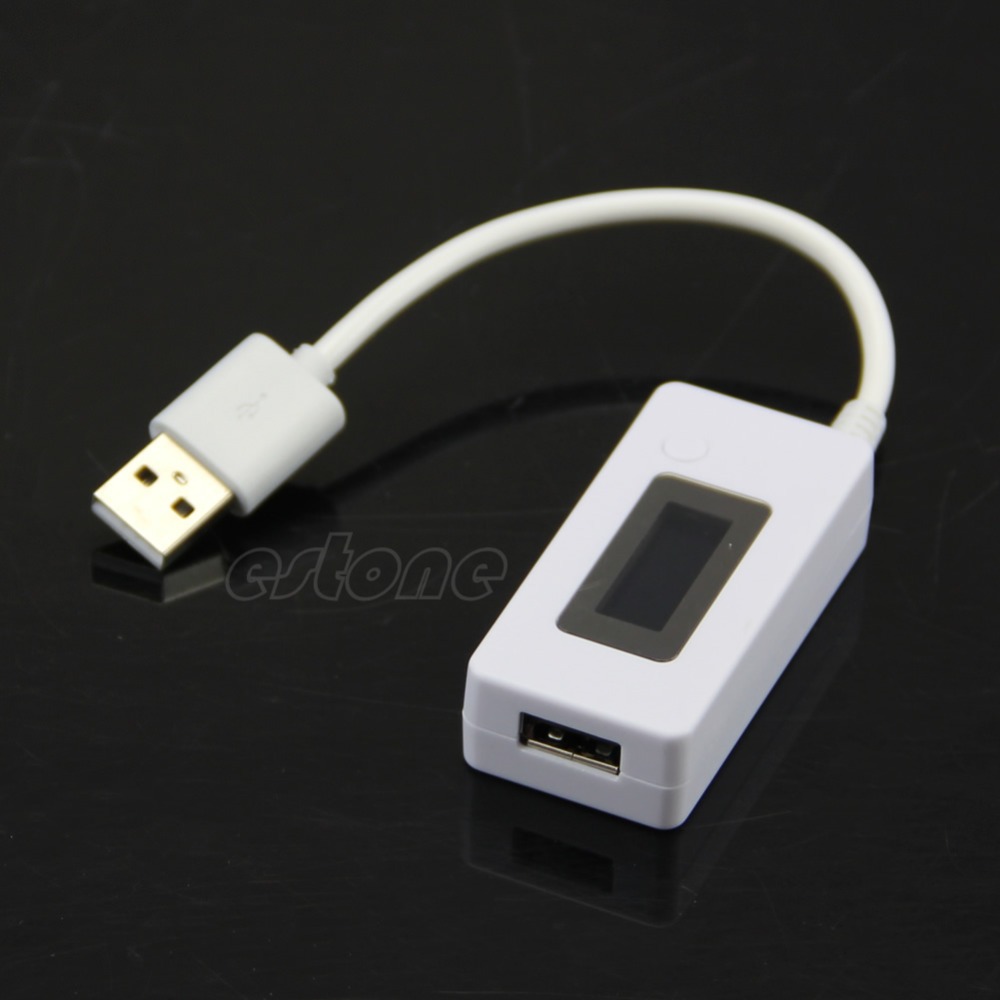 A96 LCD USB Digital Mini Voltage Current Detector Mobile Power Charger Tester Meter Free Shipping