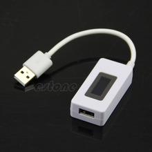 A96 LCD USB Digital Mini Voltage Current Detector Mobile Power Charger Tester Meter Free Shipping