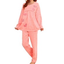 New Arrival Maternity Clothes For Pregnant Women Pajamas Sleepwear Top & Pants Breastfeeding Nightwear Asian/Tag Size L-XL