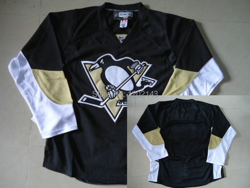 new style customized hockey jerseys penguins personalized custom your name number,mix order ,sewn logos