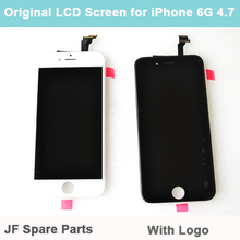 Original LCD Assmelby Front Touch Screen Digitizer Display Mobile Phone LCDs Parts Replacement For iPhone 6 6G 4.7″ Black White