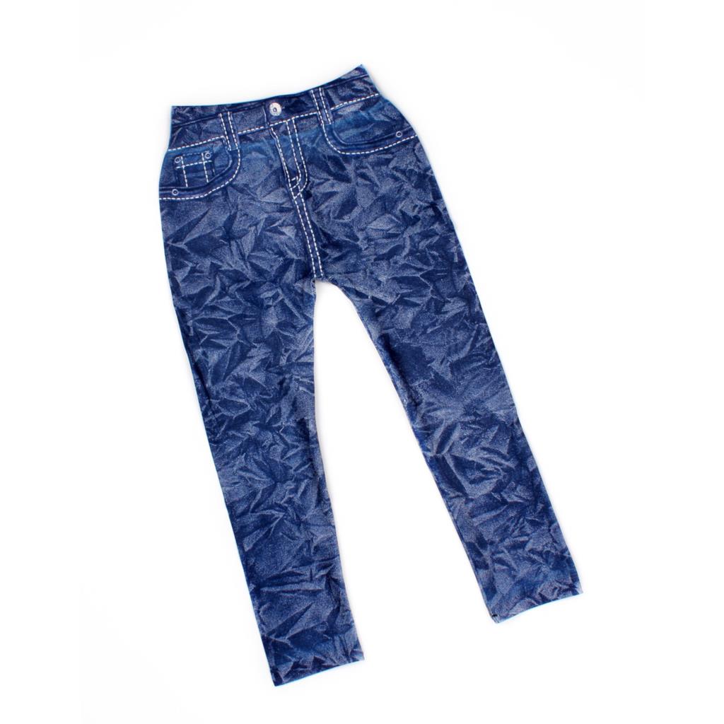 Cowboy Style Digital Printing Kids Pants Baby Jeans Pattern Leggings For Boy Girl Unisex 5 6