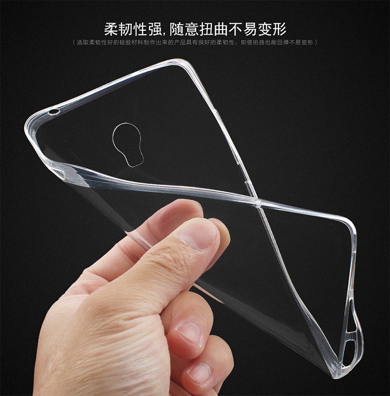 100PCS/LOT.Ultra Thin Transparent Soft TPU Clear Skin Case Cover for Lenovo VIBE P1,free shipping by DHL