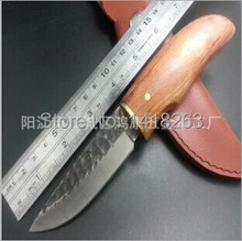 Newest Hot Selling 60HRC high-carbon steel jungle king portable tactical Fixed knife manual forging collection knives tools