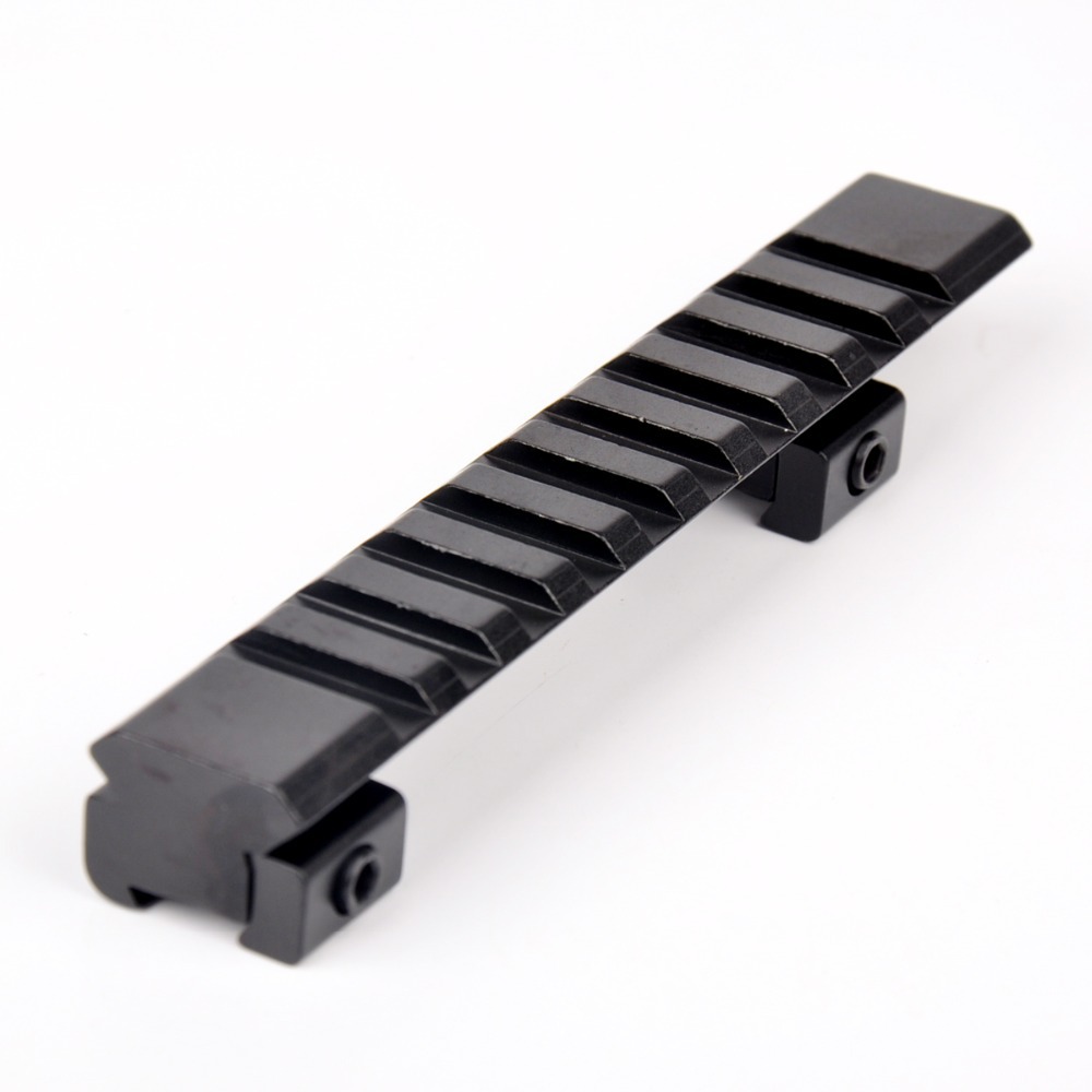 Hot sell hunting rail mount 11mm Picatinny Rail with 10 Slots and 124mm Length Hunting Rifle