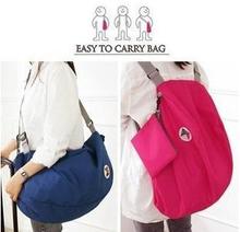 200PCS/Lot Unisex 3-Way Folding Shoulder/Cross Bag 4 Colors