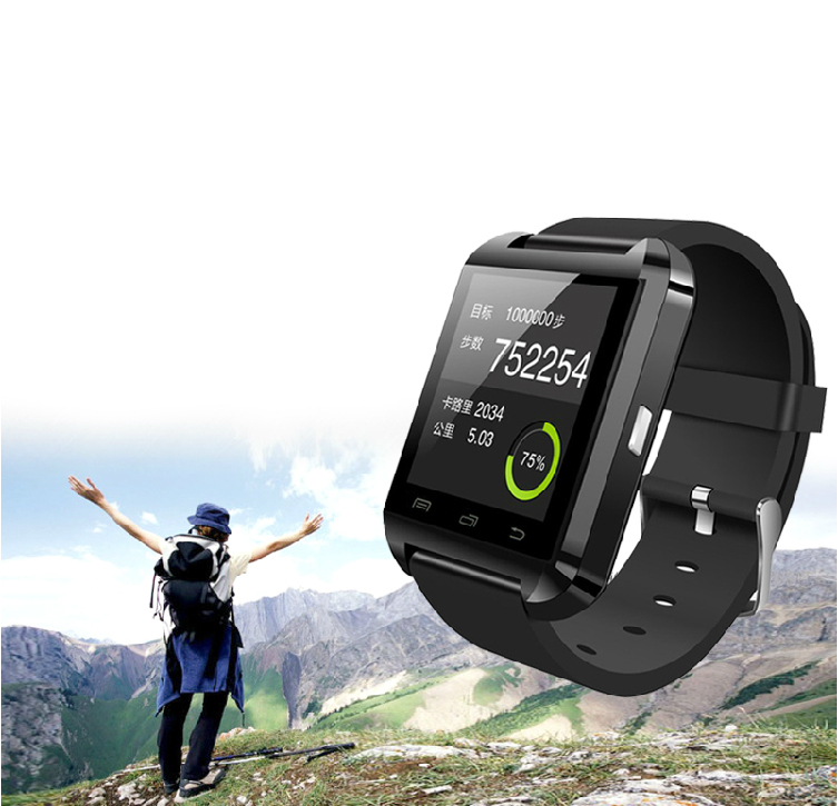 smart watches smartwatch U8 alarm clock for iPhone IOS 4 0