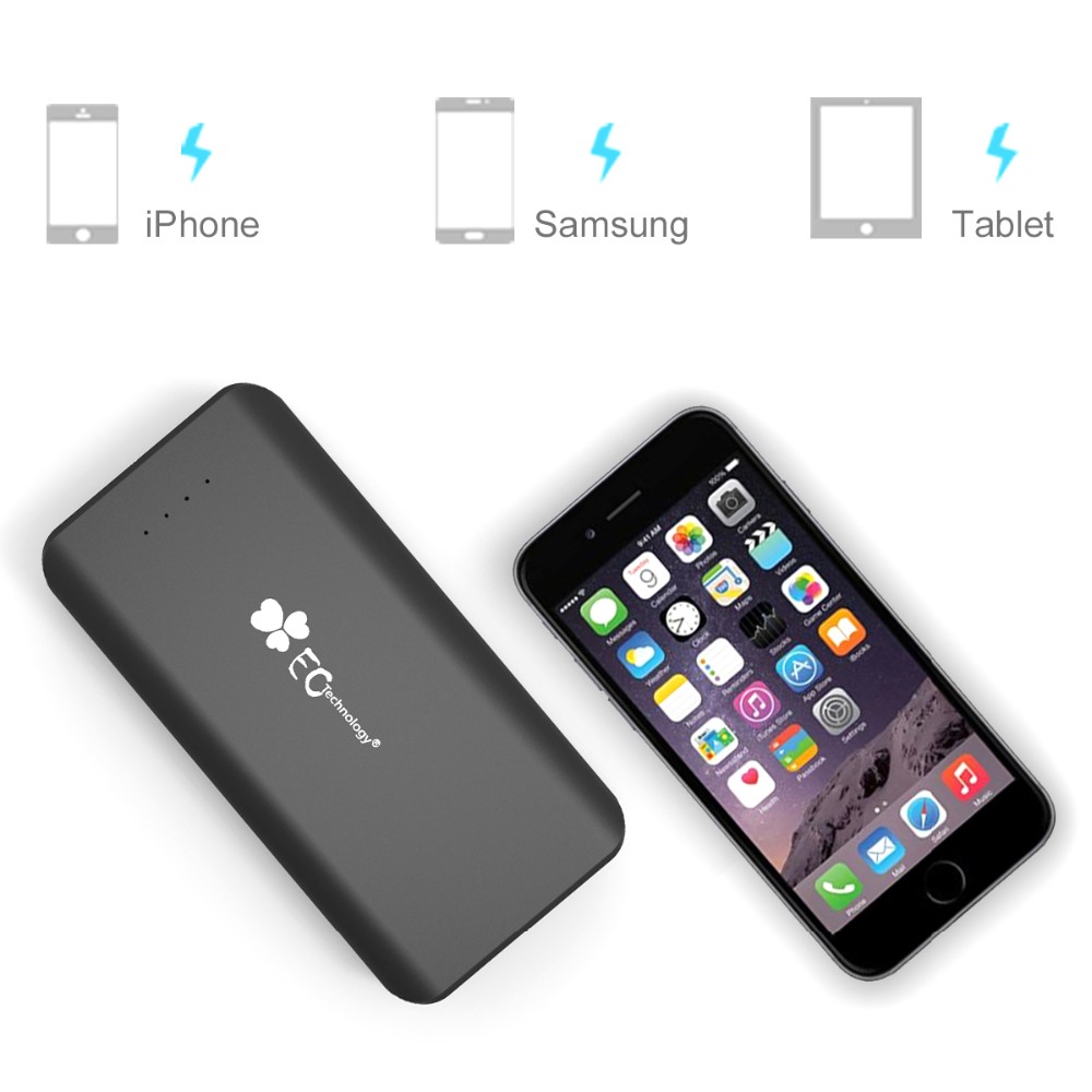 EC Technology22400mAh Ultra High Capacity 3 USB Output External Battery Charger For Most Smart Phones, Pads and Tablets EC Technology22400mAh Ultra High Capacity 3 USB Output External Battery Charger For Most Smart Phones, Pads and Tablets